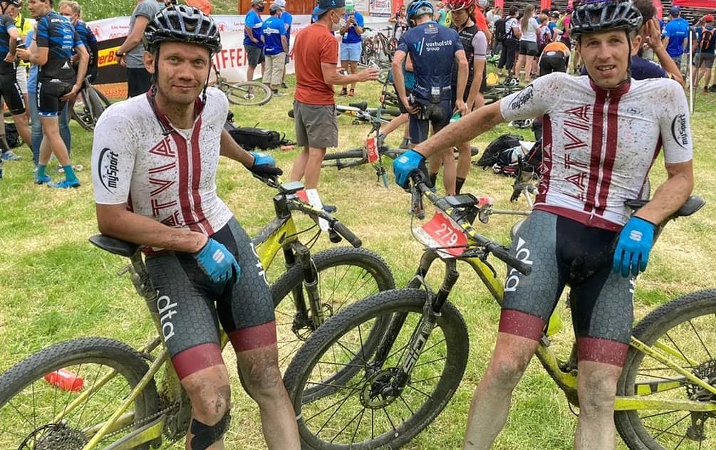 Muižnieks un Purniņš sestdien Elbas salā aizvadīs PČ MTB maratonā