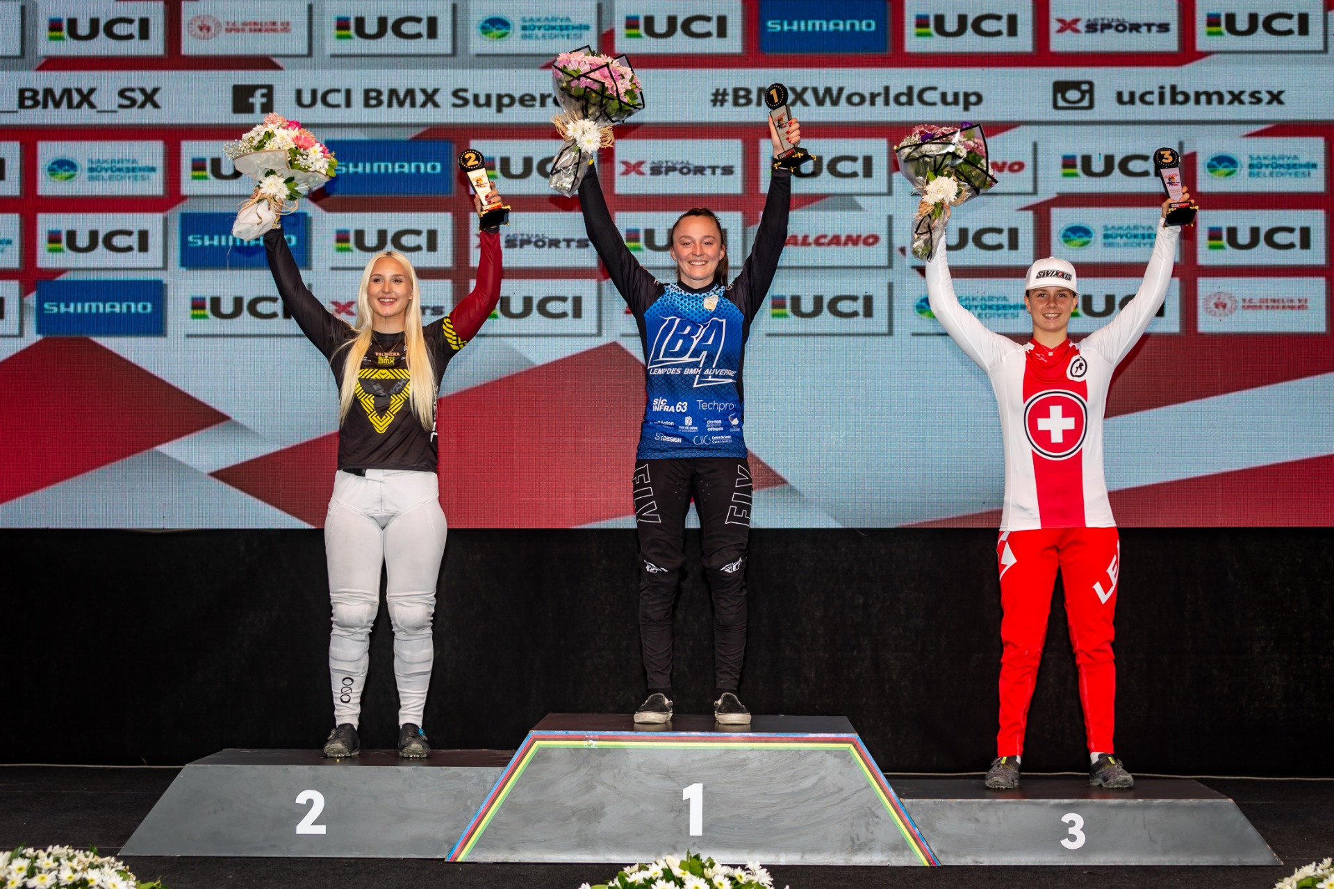 Pētersone atkārtoti izcīna augsto otro vietu PK posmā BMX superkrosā