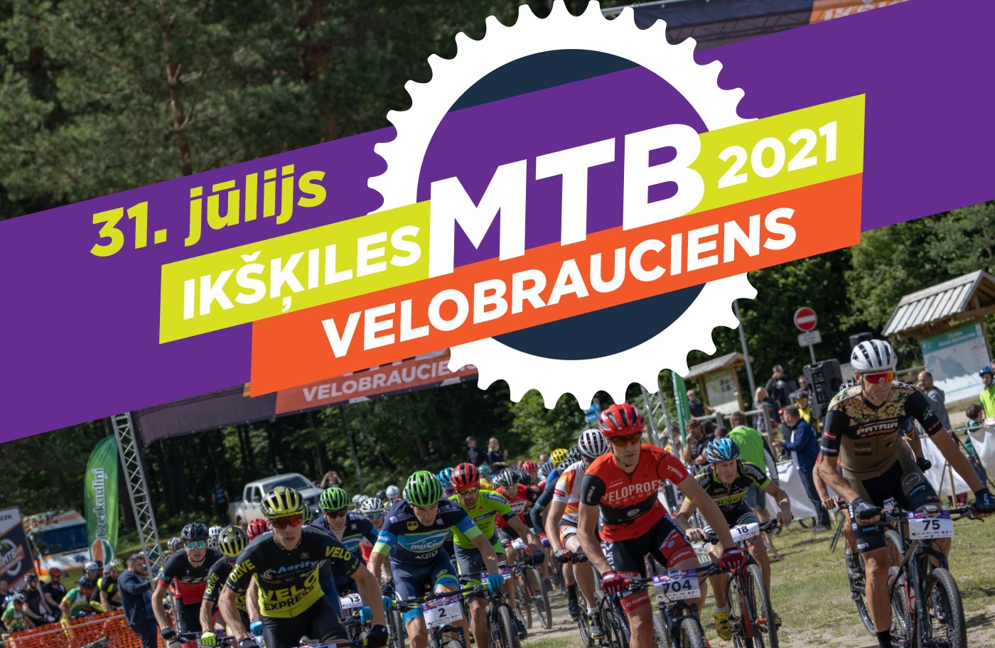 31. jūlija “Ikšķiles MTB velobrauciens 2021”