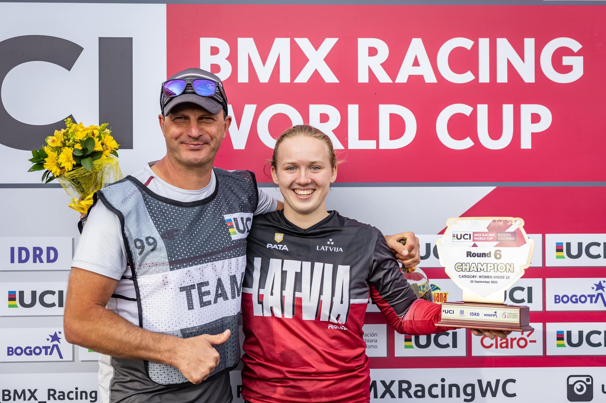 Stūriška un pārējie latvieši Bogotā noslēgs Pasaules kausa sezonu BMX superkrosā