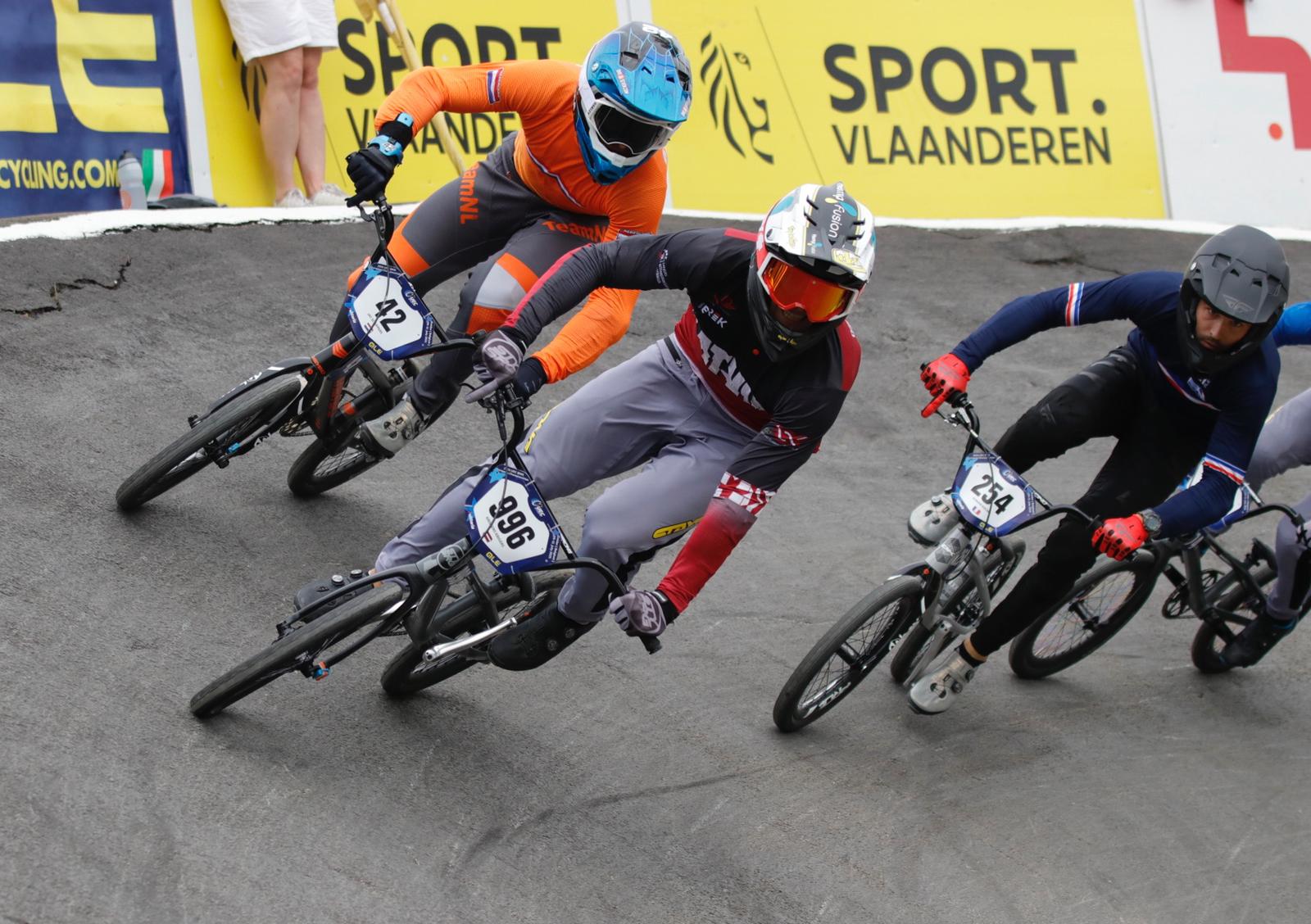 Lieliski sākušais Krīgers krīt finālā, paliekot astotais Eiropas čempionātā BMX 