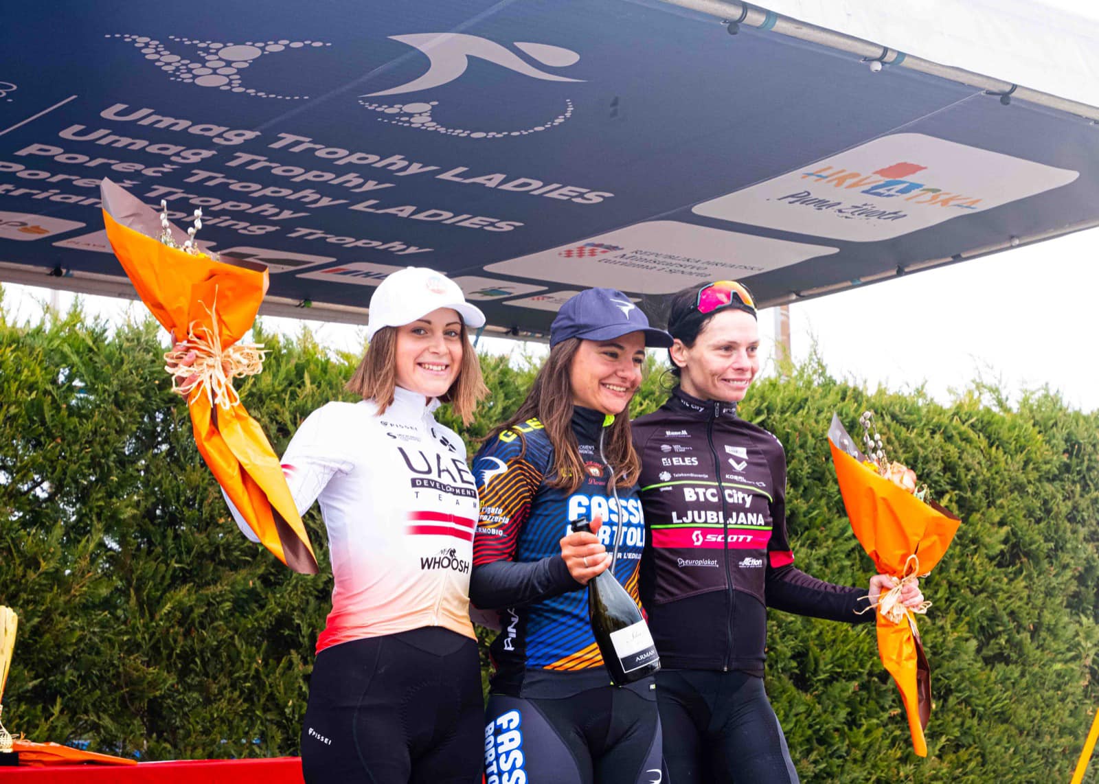 Latvijas čempione Karbonāri izcīna otro vietu “Umag Trophy” velobraucienā