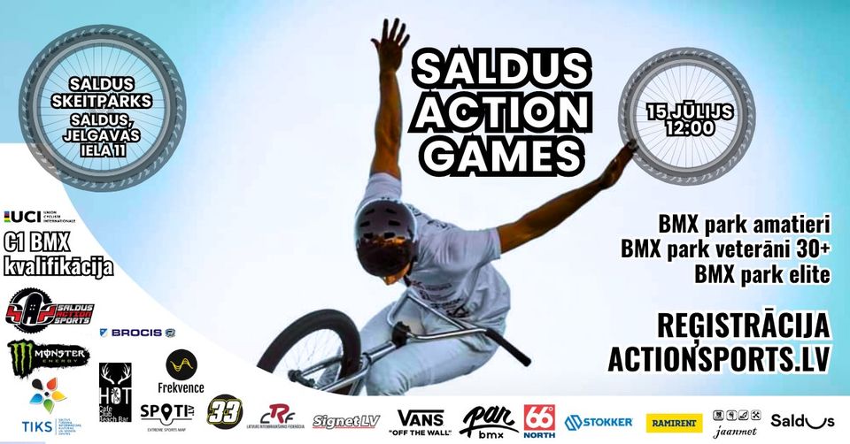 Šonedēļ notiks Saldus Action games