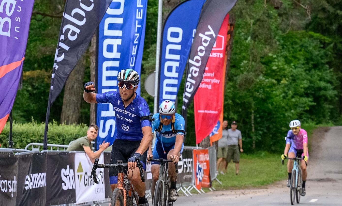 Bogdanovičs un Laizāne uzvar Balcia LČ Gravel riteņbraukšanā