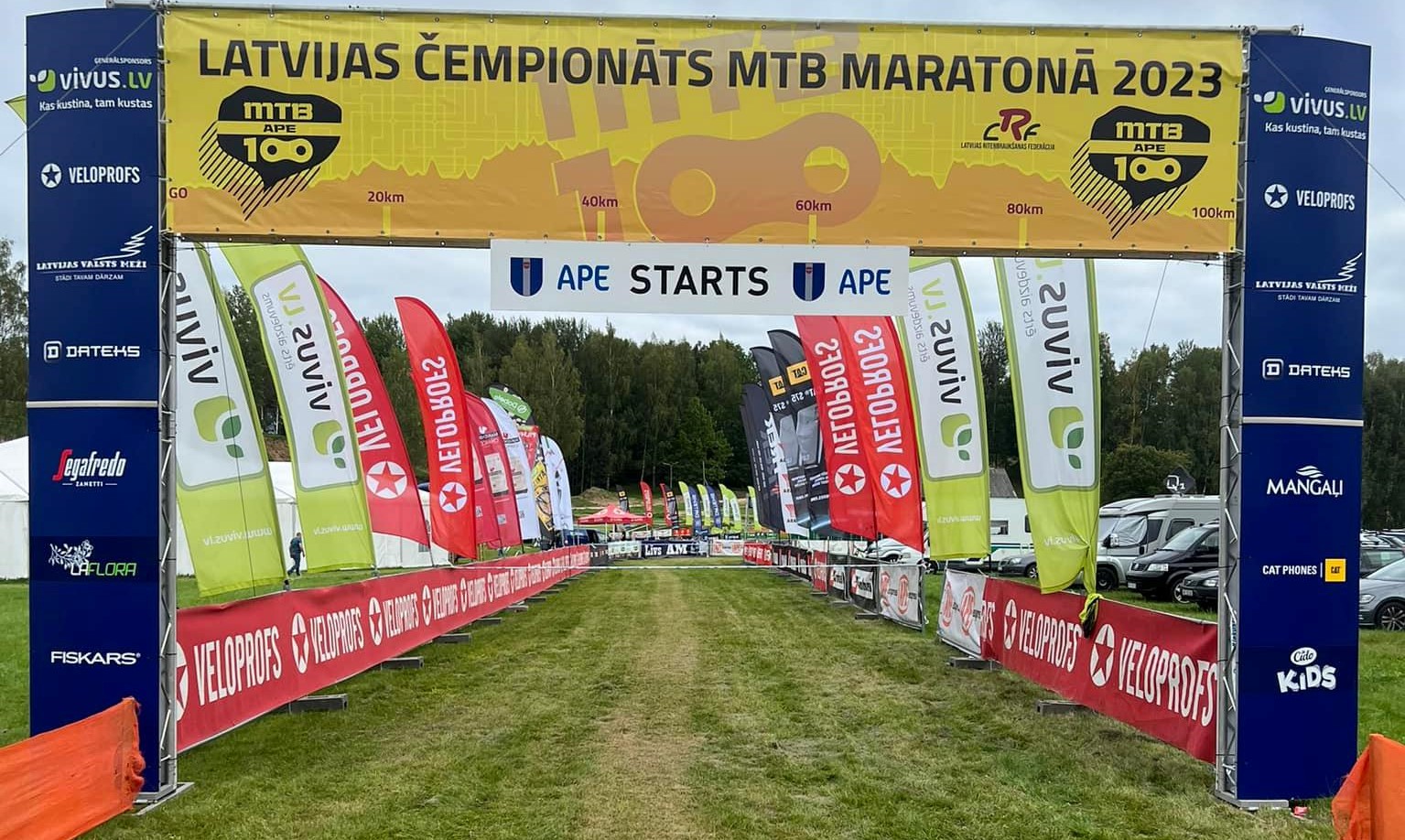 Latvijas čempionāta MTB maratonā rezultāti
