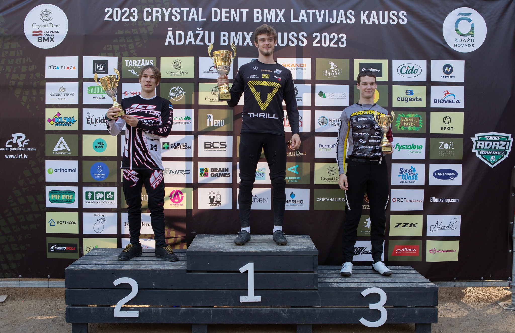 “Crystal Dent” BMX LK kopvērtējumā Pro Open grupā triumfē Treimanis
