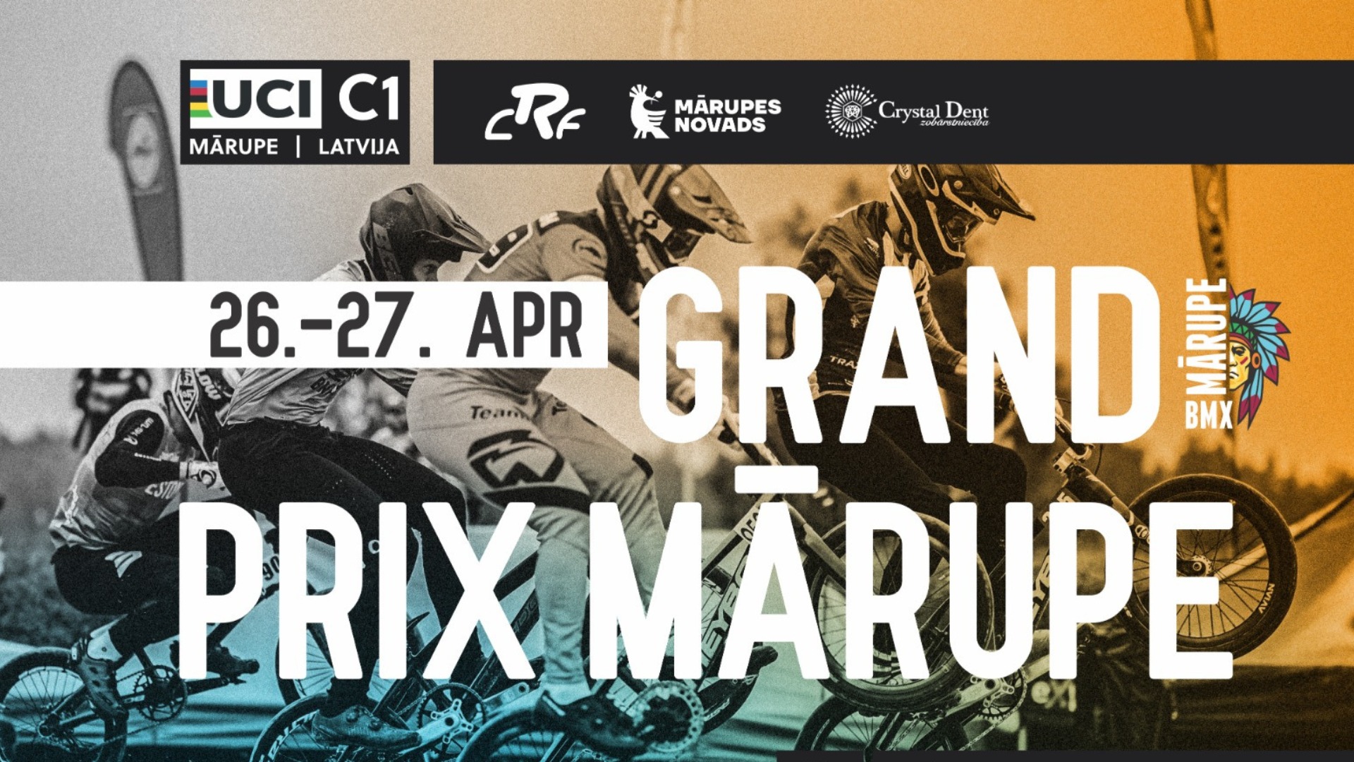 GP BMX Mārupe 1 un GP Mārupe 2 Sacensību Rezultāti
