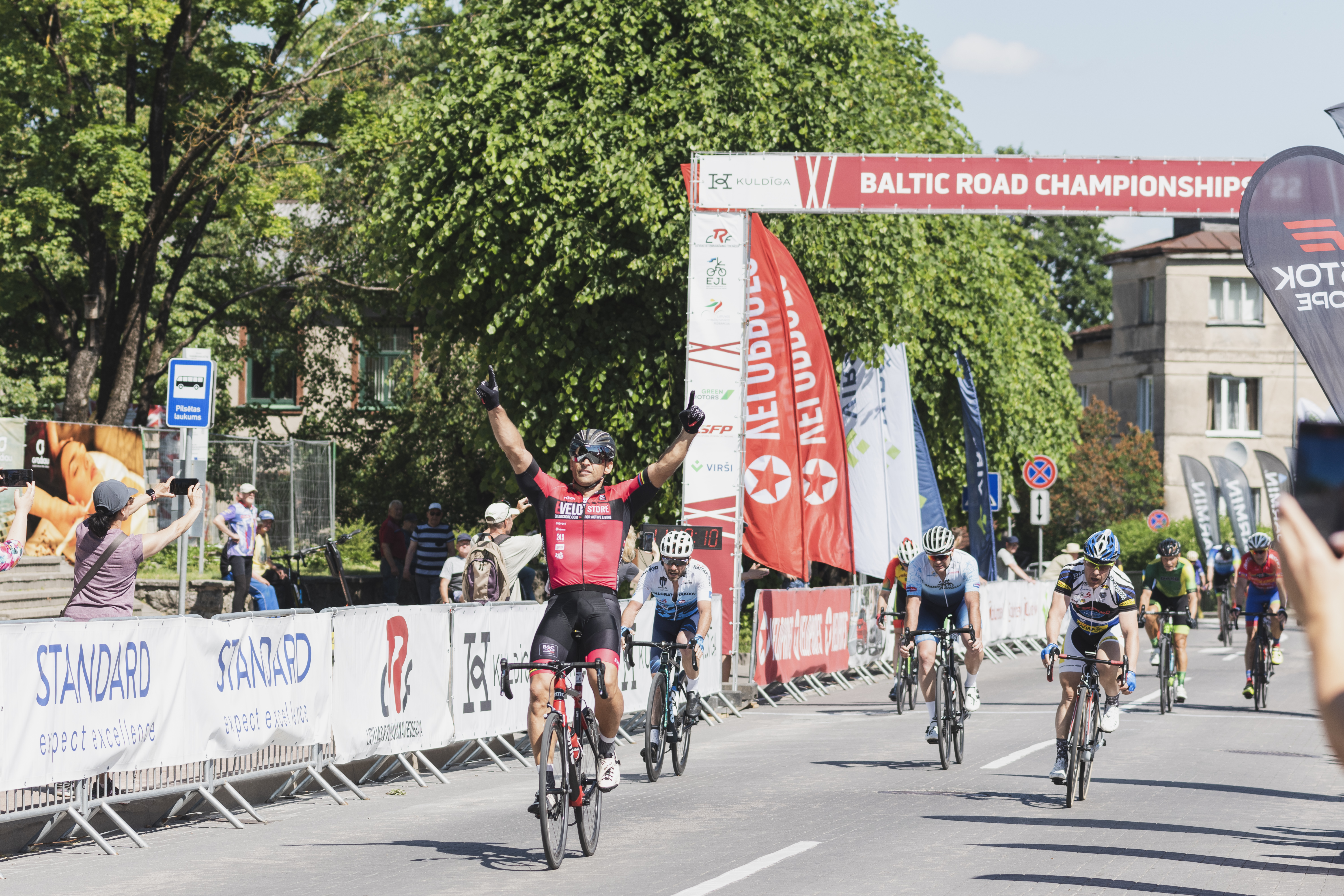 BČ šosejas riteņbraukšanā otrajā dienā latvieši dominē amatieros, igauņi jaunatnē