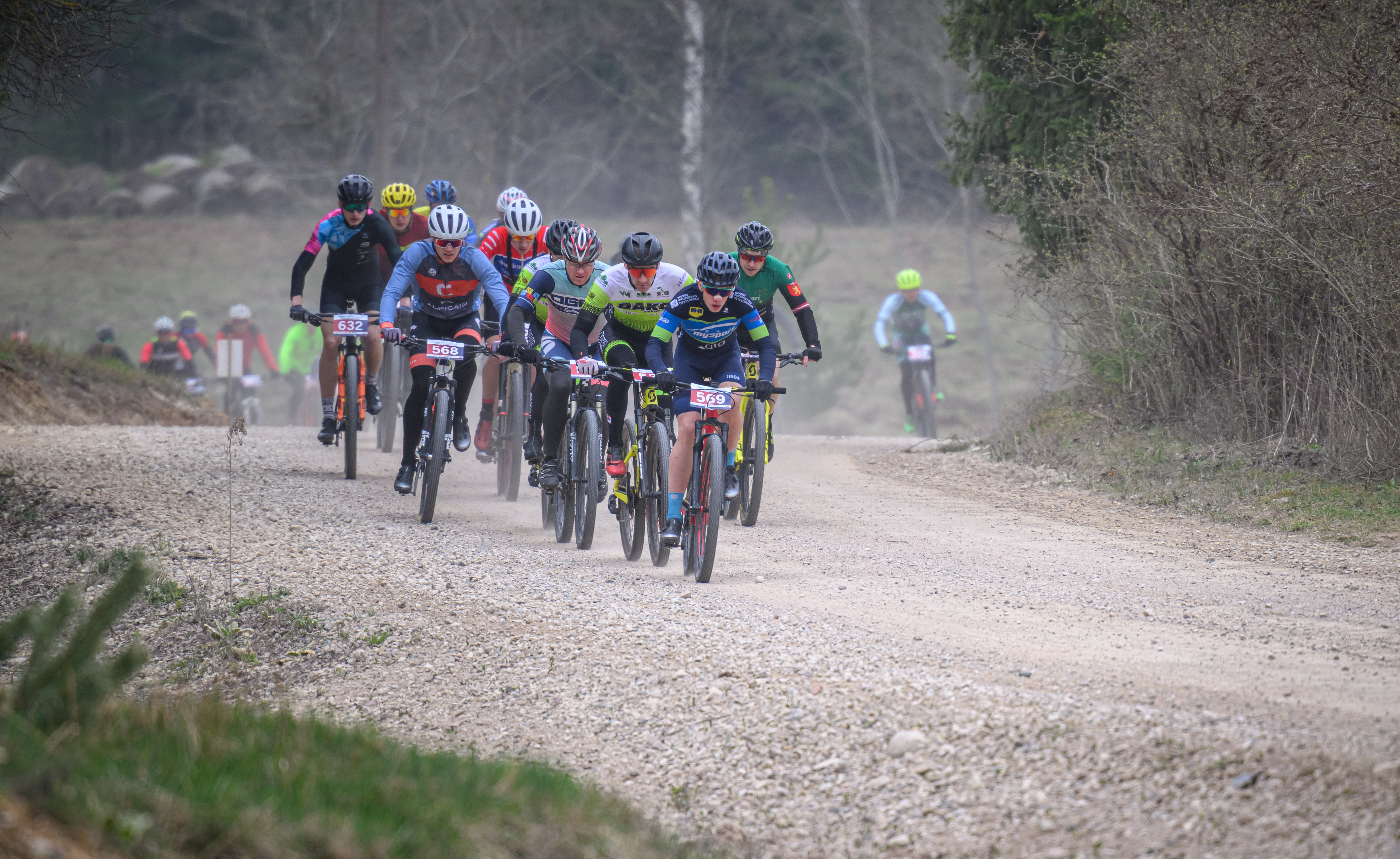 Vairāk nekā 350 MTB cienītāju piedalās jubilejas “MySport” Tomes MTB maratonā