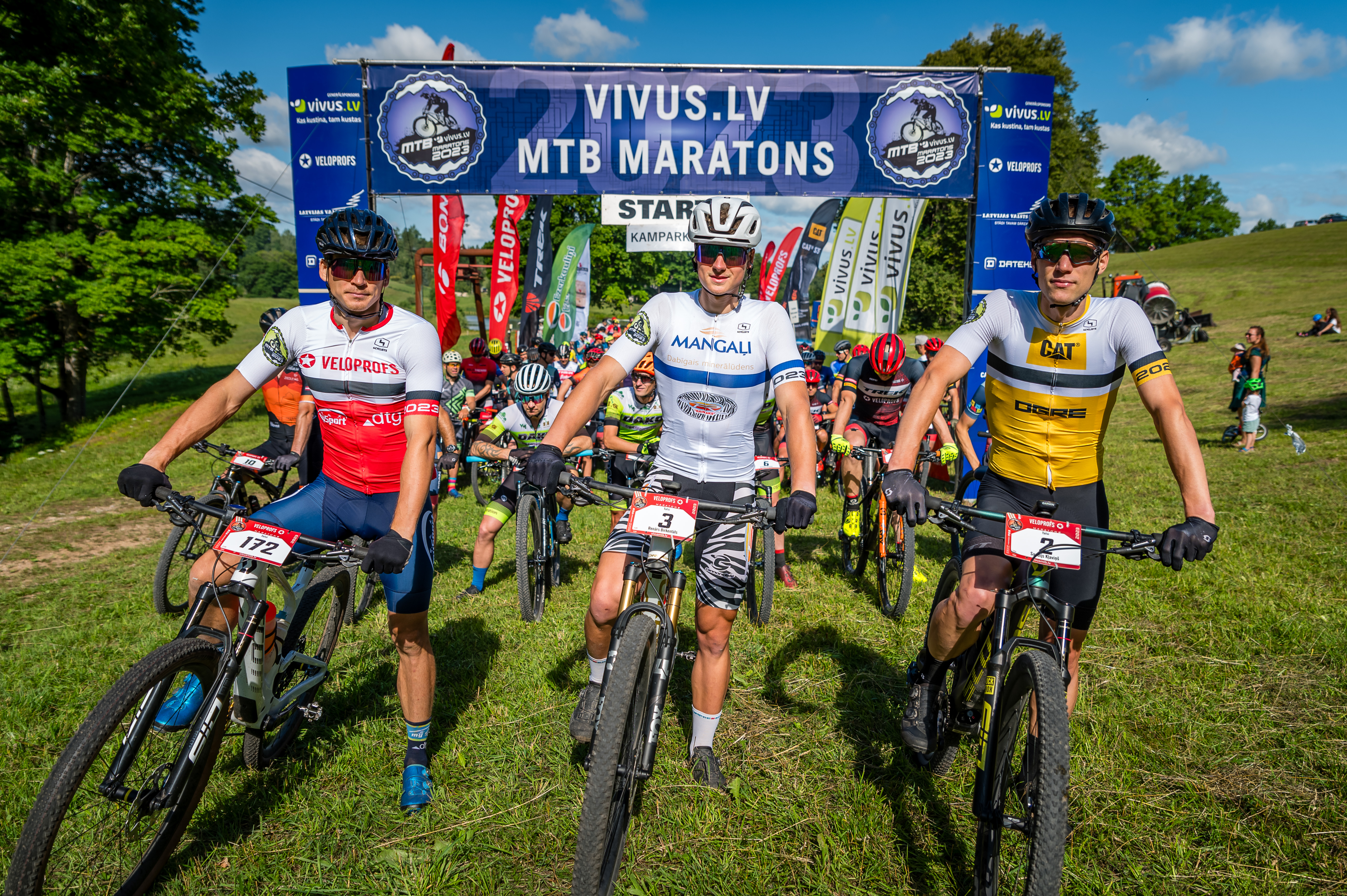 Vivus.lv MTB Maratonā Talsu posmā uzvaras Birkentālam un Katrīnai Jaunslavietei-Kipurei