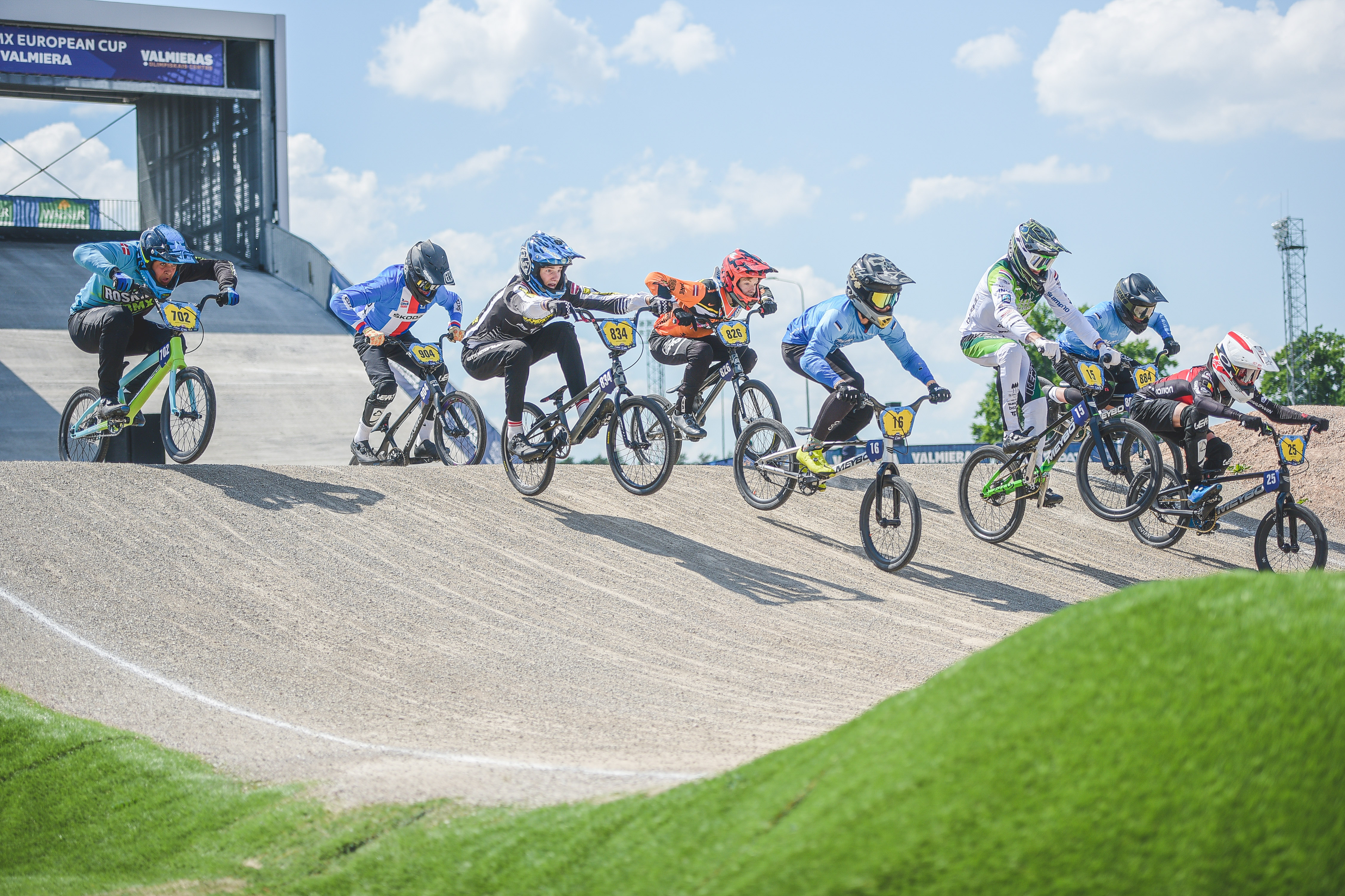 UEC Eiropas kausa posmos BMX riteņbraukšanā Valmierā startēs 561 sportists