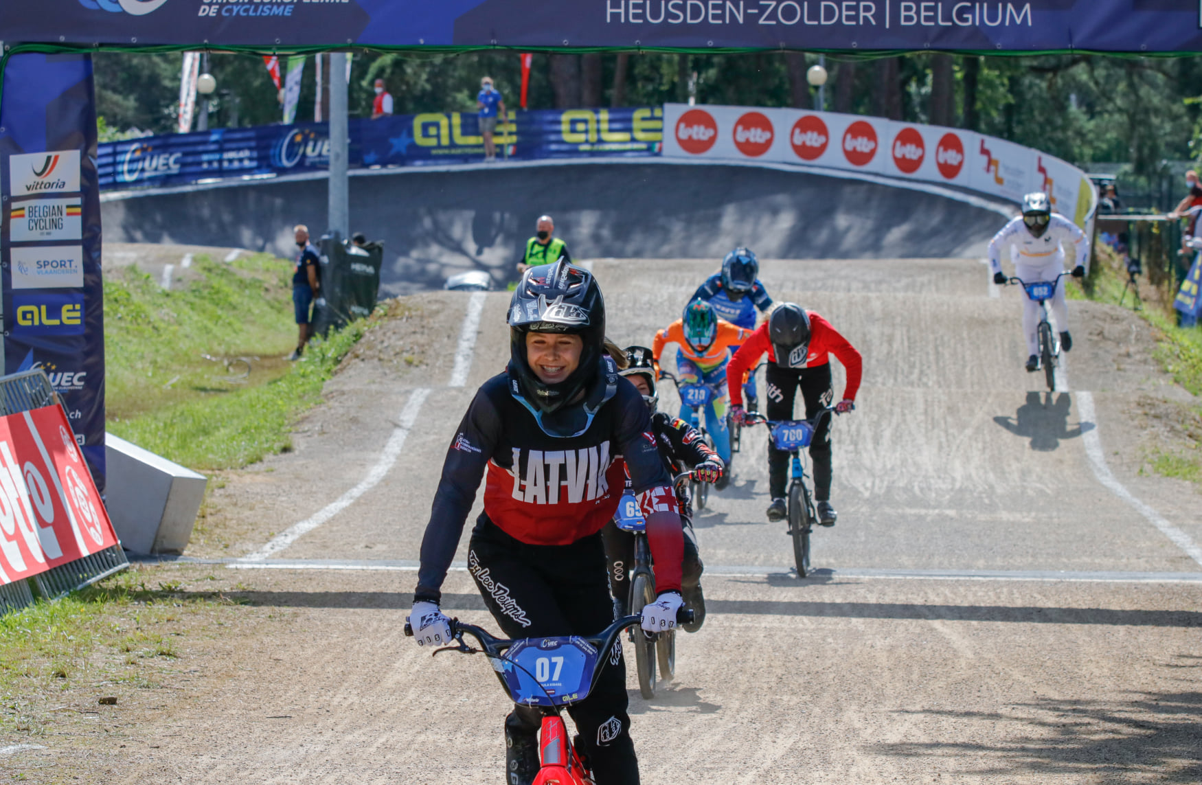 116 Latvijas sportisti piedalīsies UEC Eiropas čempionātā BMX