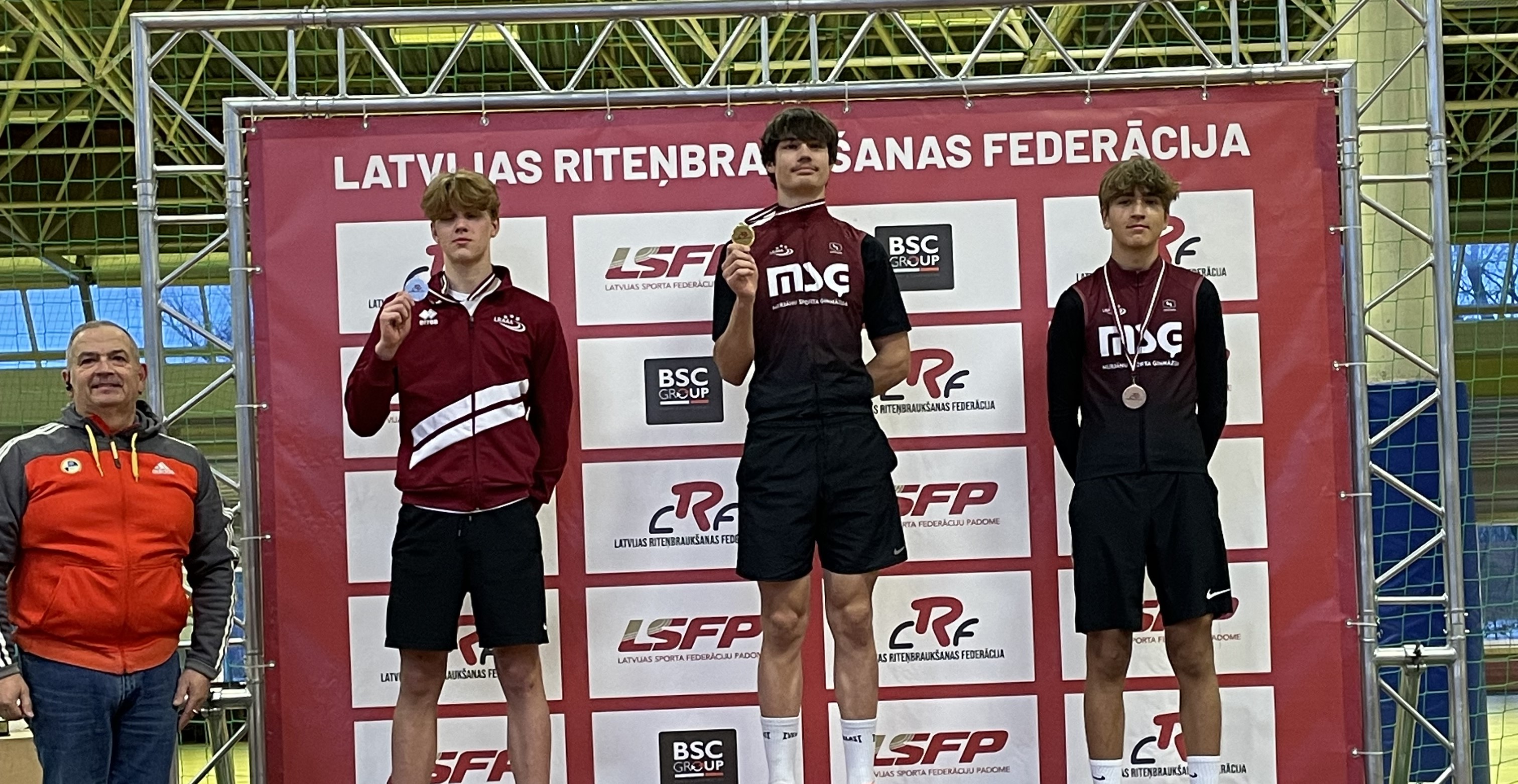 Latvijas jaunatnes riteņbraucēju VFS sacensību rezultāti