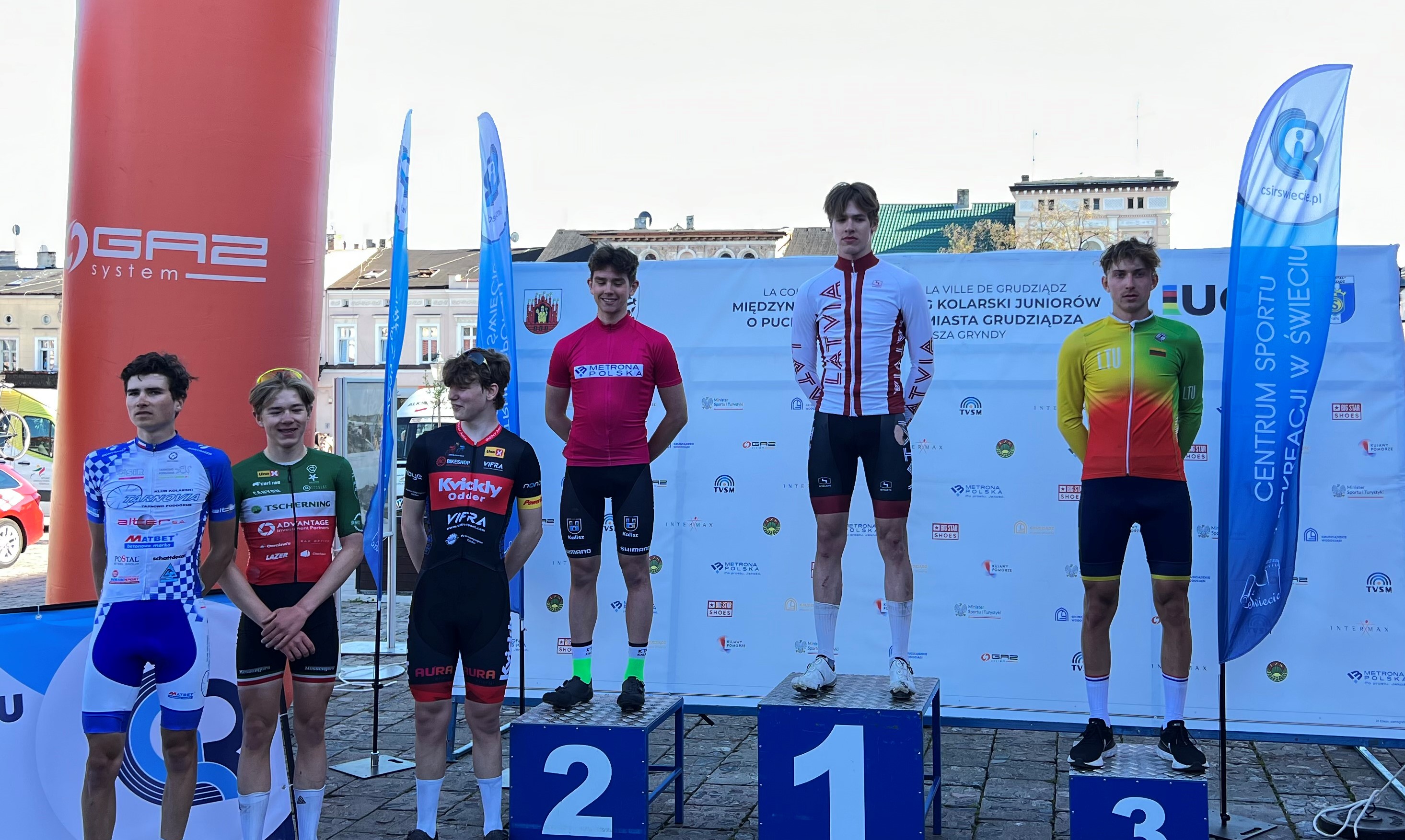 Gludavs parāda raksturu, spoži triumfējot “Grudziadz” velobrauciena 3. posmā; Krasts 15. Karpatu tūres etapā