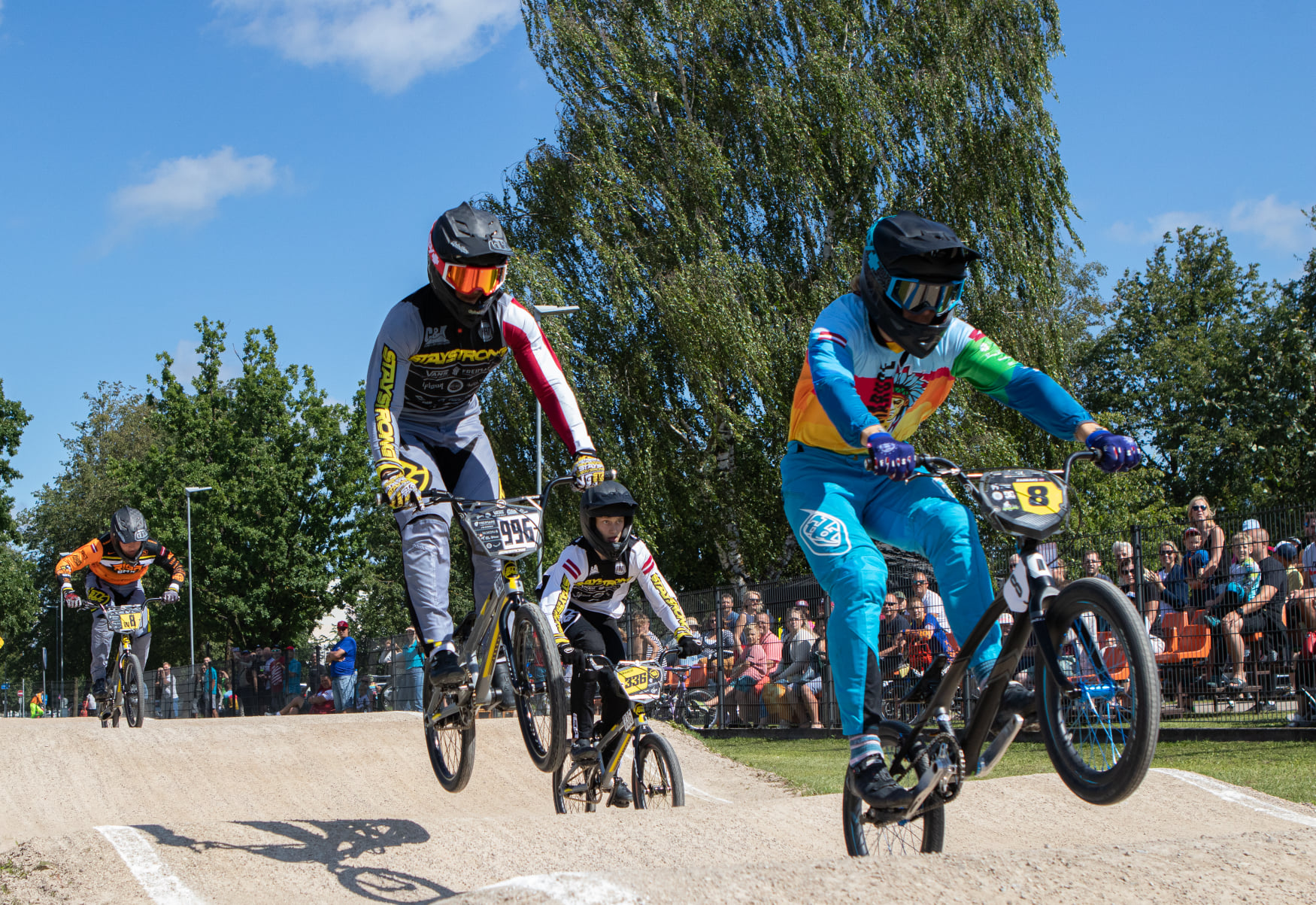 Latvijas BMX kauss sestdien turpināsies Jelgavā