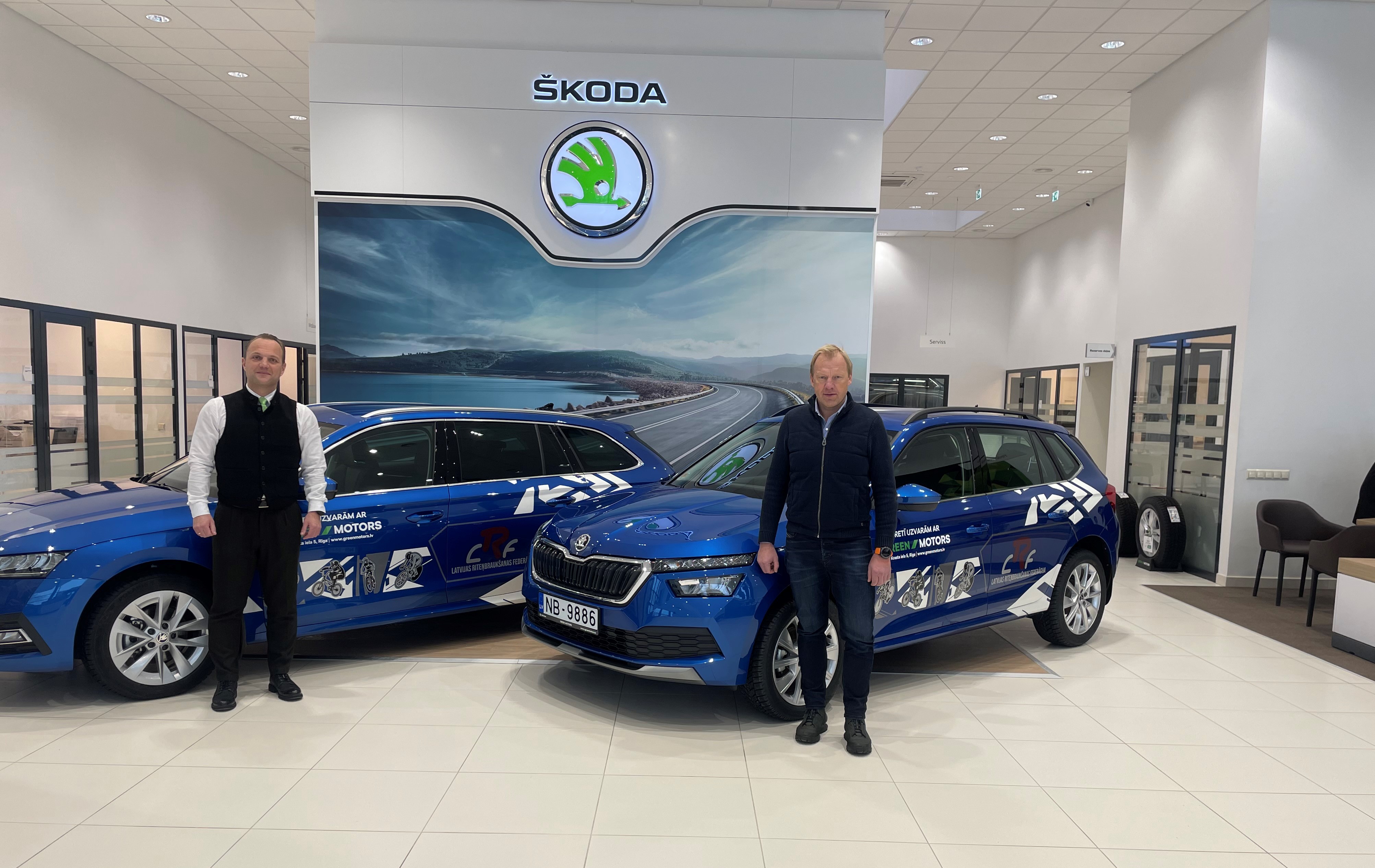 Otro gadu pēc kārtas Latvijas riteņbraukšanas vadošais auto partneris būs GREEN MOTORS.