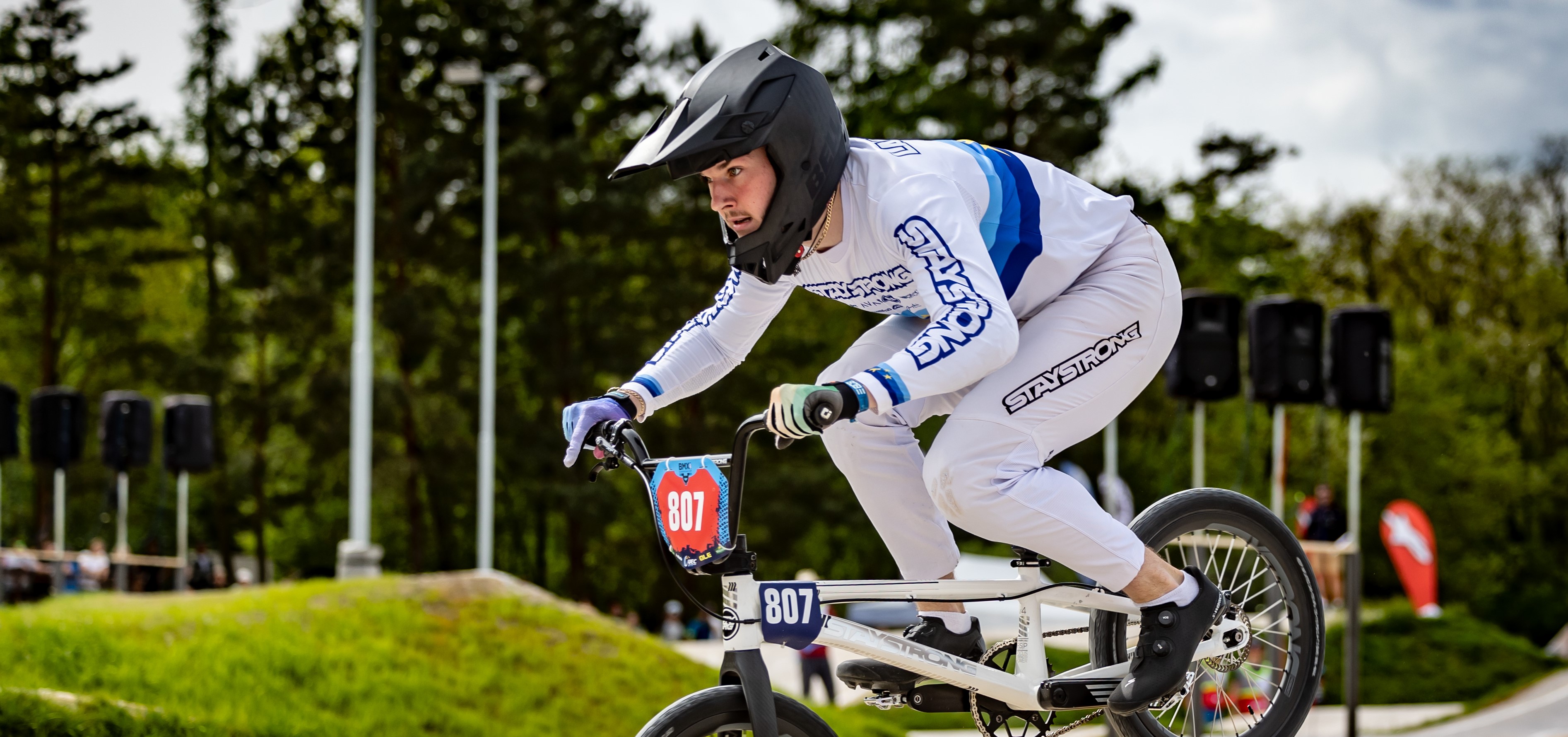 Šonedēļ gaidāmajā UEC BMX Eiropas čempionātā startēs 106 Latvijas sportisti