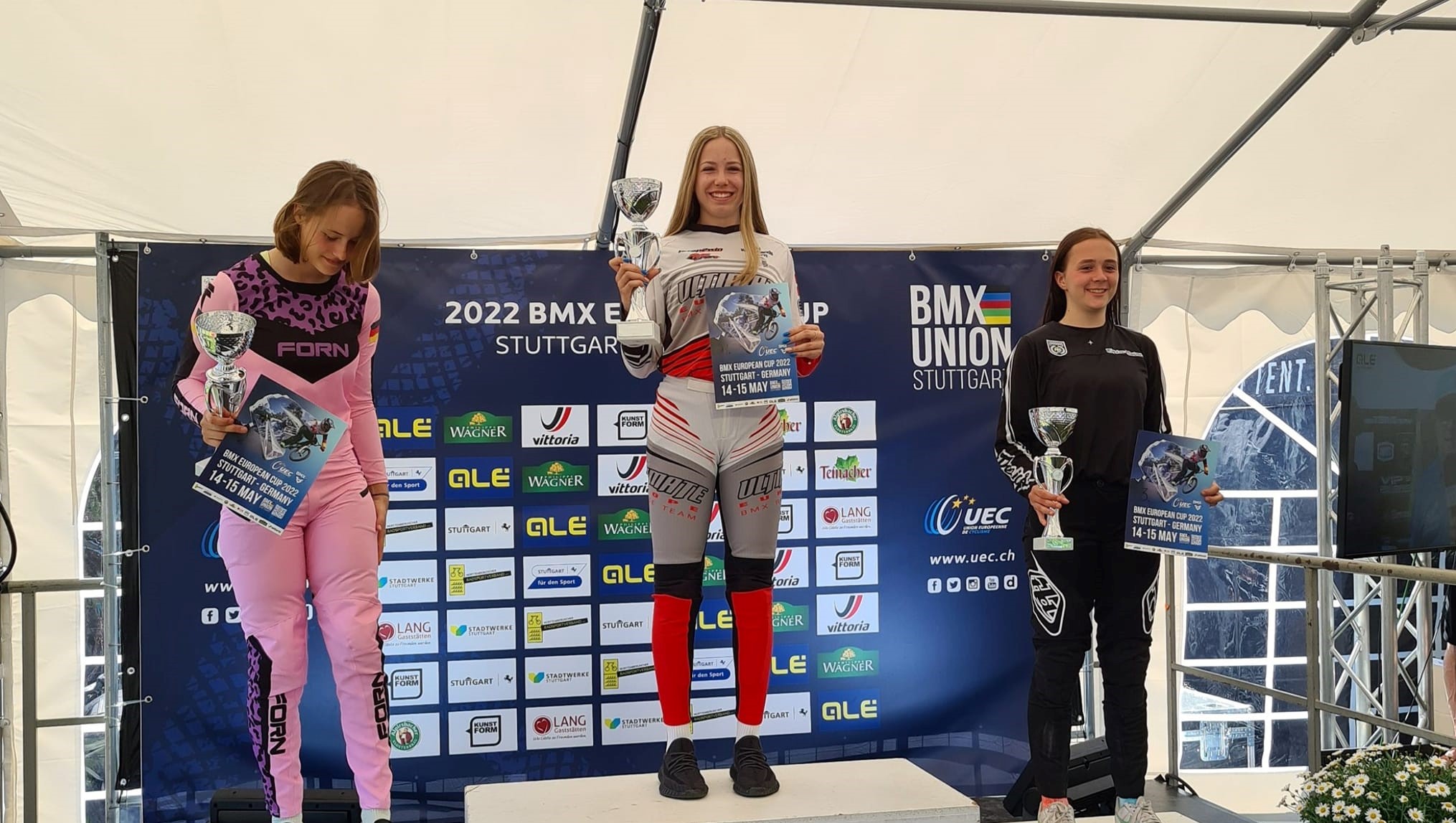 Treimanim piektā vieta, Kibarei uzvara Eiropas kausa BMX 7. posmā