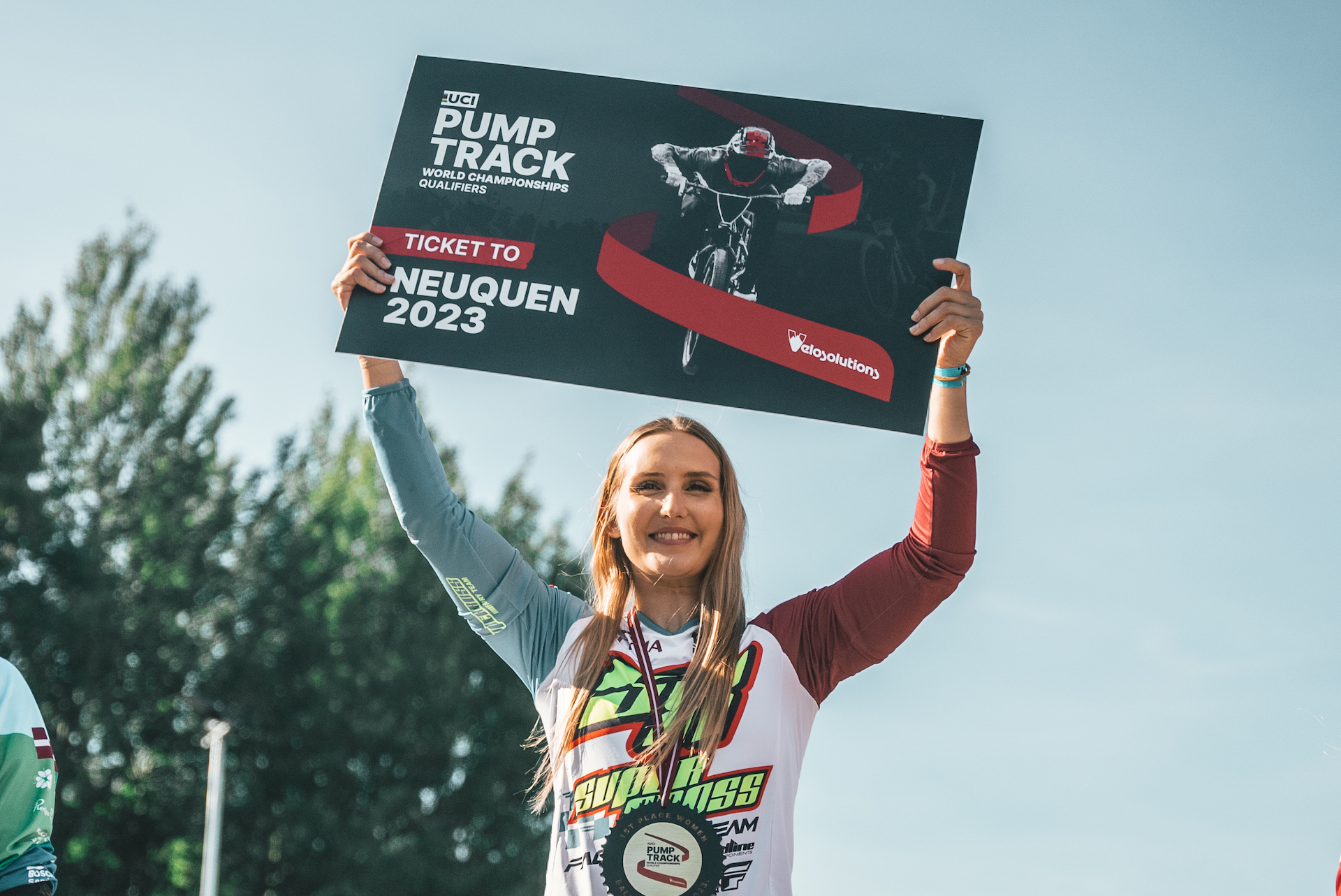 Pētersone izcīna augsto piekto vietu pasaules čempionātā Pump Track