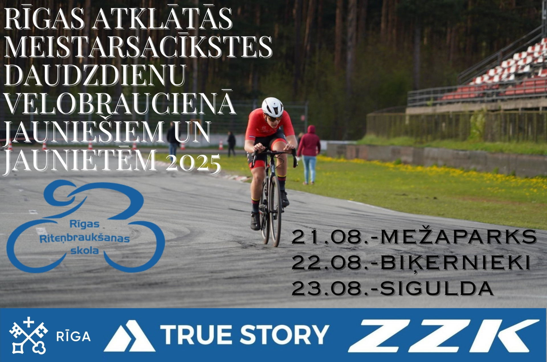 Svarīgākā informācija par Rīgas atklātajām meistarsacīkstēm daudzdienu velobraucienā