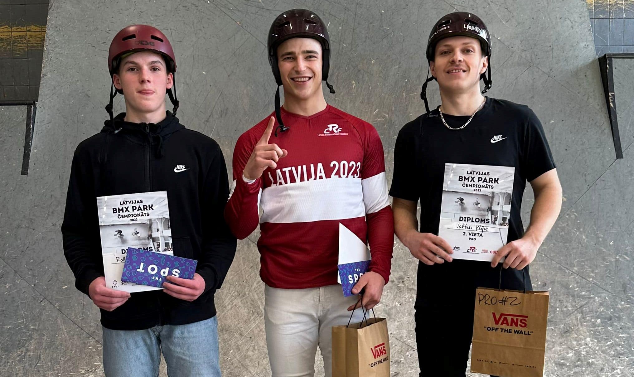 Zēbolds pēc gada pārtraukuma atgriežas Latvijas čempiona tronī BMX frīstailā