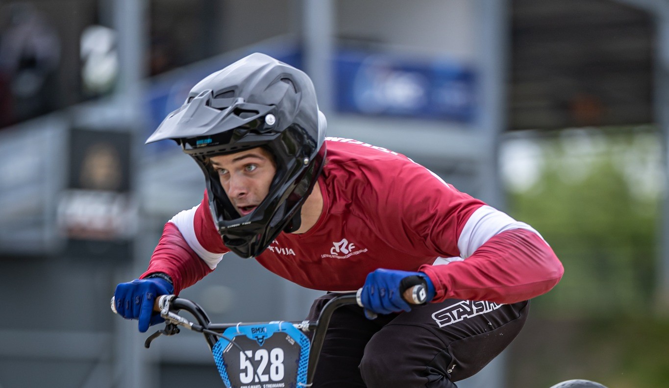 “Crystal Dent” BMX Latvijas kausa Ventspils posmā Treimanis triumfē vīru Pro Open grupā