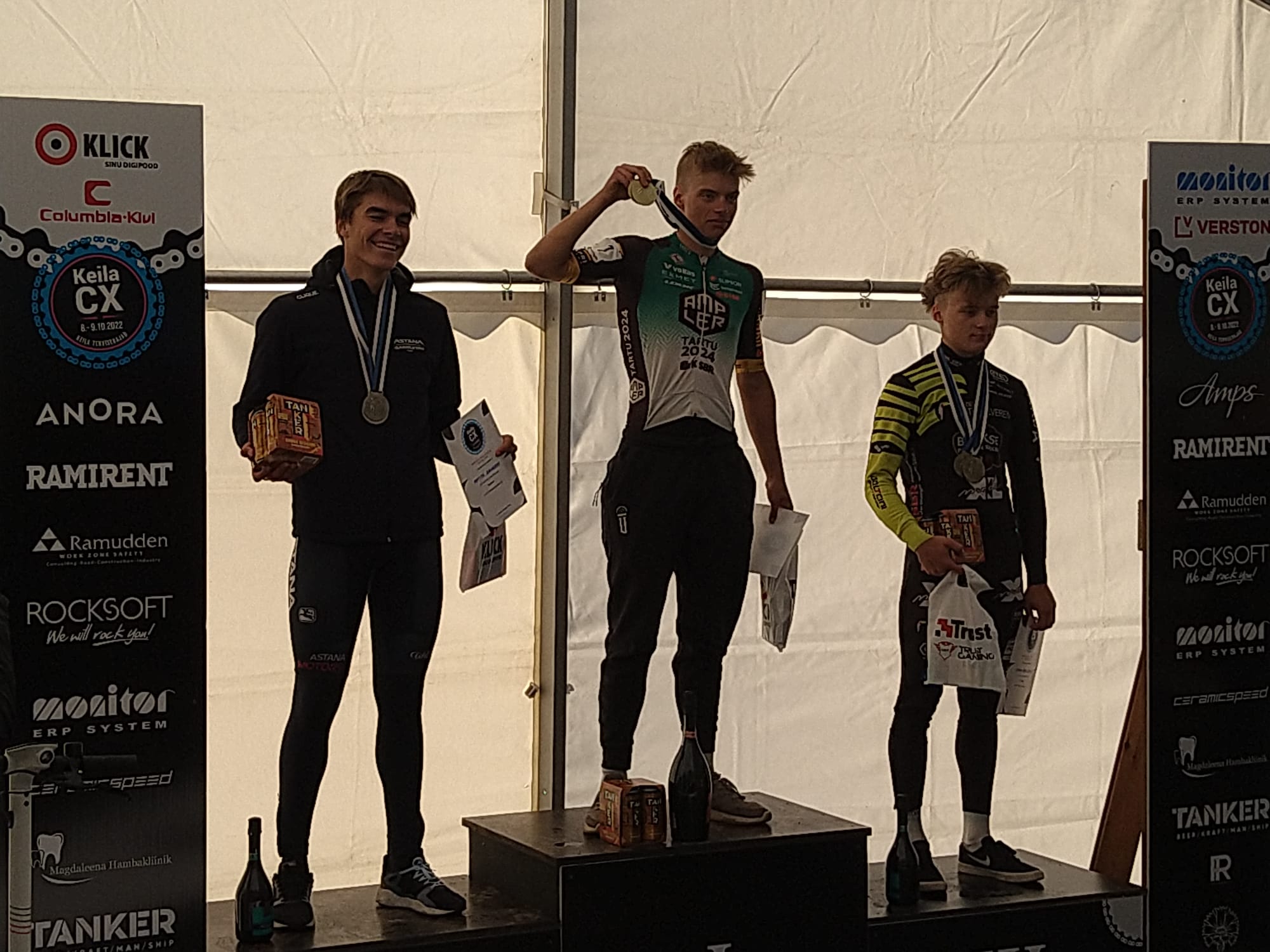 Matīss Kaļveršs izcīna 2. vietu UCI kategorijas velokrosā Keilā