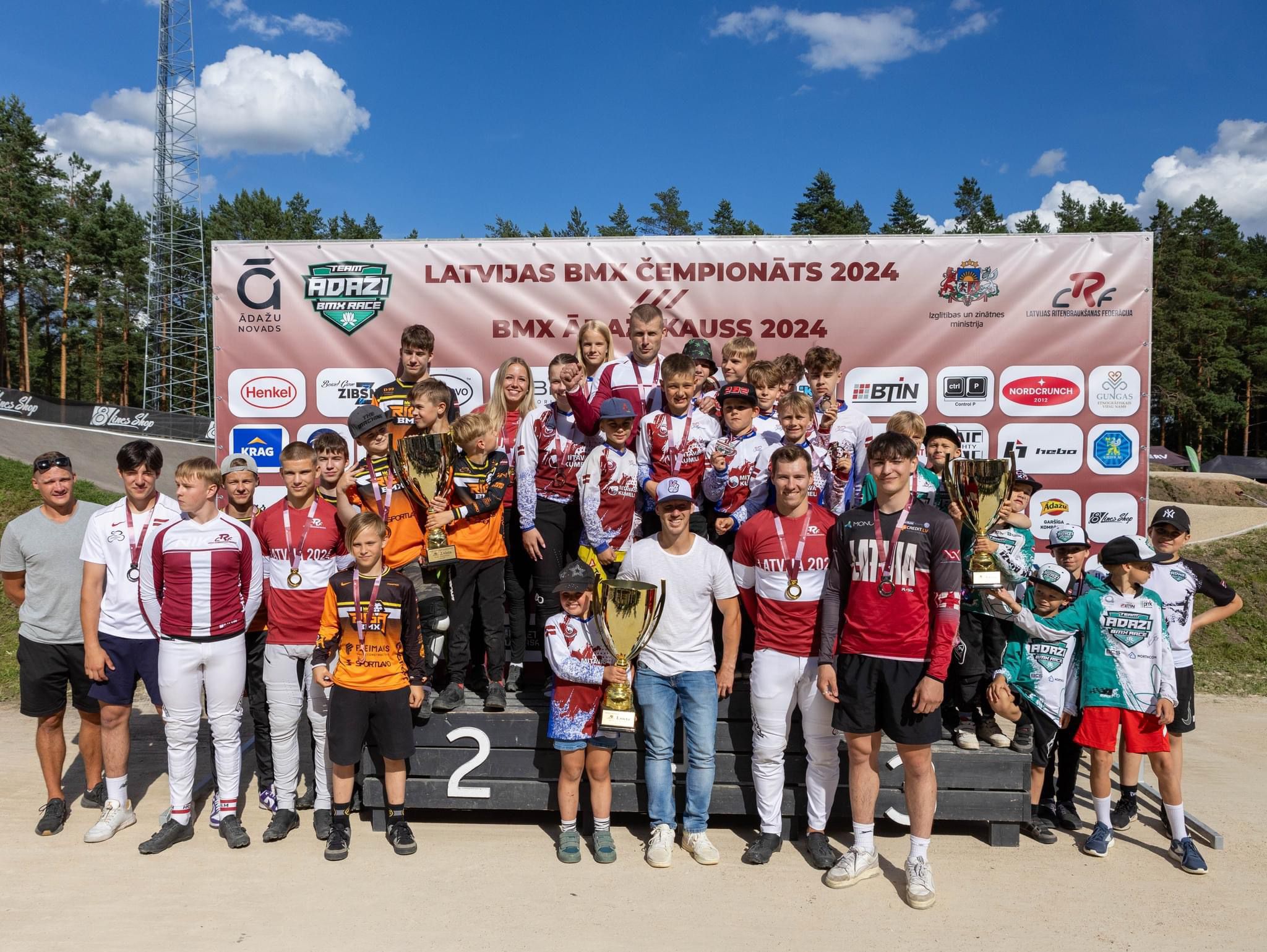 BMX Latvijas čempionāta klubu vērtējumā triumfē “Mītavas kumeļi”