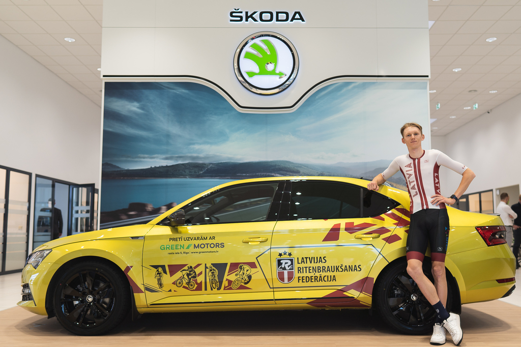 Par Latvijas Riteņbraukšanas federācijas oficiālo auto partneri kļūst GREEN MOTORS