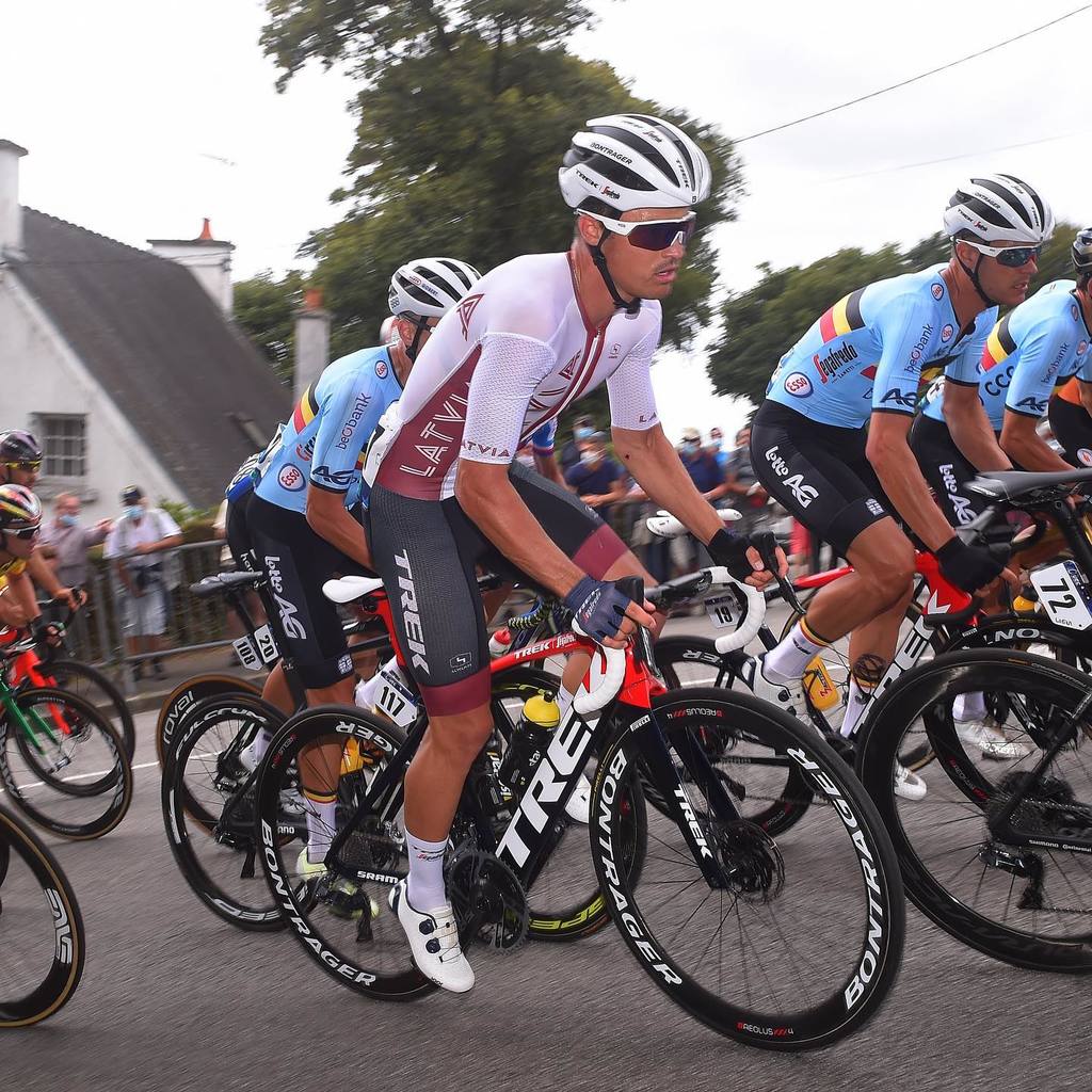 Latvijas izlase ar Liepiņu priekšgalā šonedēļ aizvadīs ''Tour of Estonia'' velobraucienu