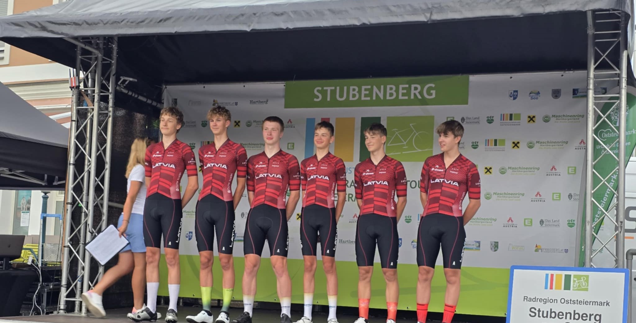 Latvijas U17 izlase uzsākusi “Radjugendtour” velobraucienu